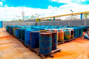 Coleta de resíduos líquidos