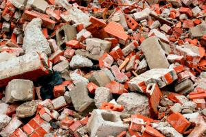 Coleta de resíduos de construção civil