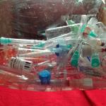 Coleta de resíduos classe 1