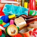 Coleta de lixo reciclável