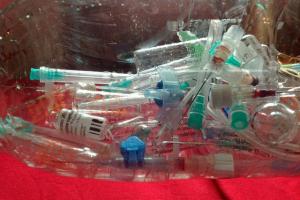 Coleta de resíduos classe 1